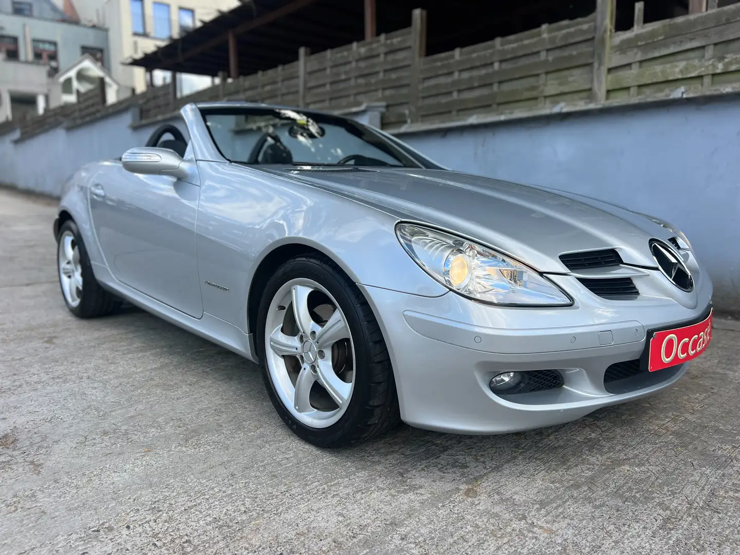 Mercedes-Benz SLK 200 Cabriolet Kompressor 163cv Automatique Plateado - 1