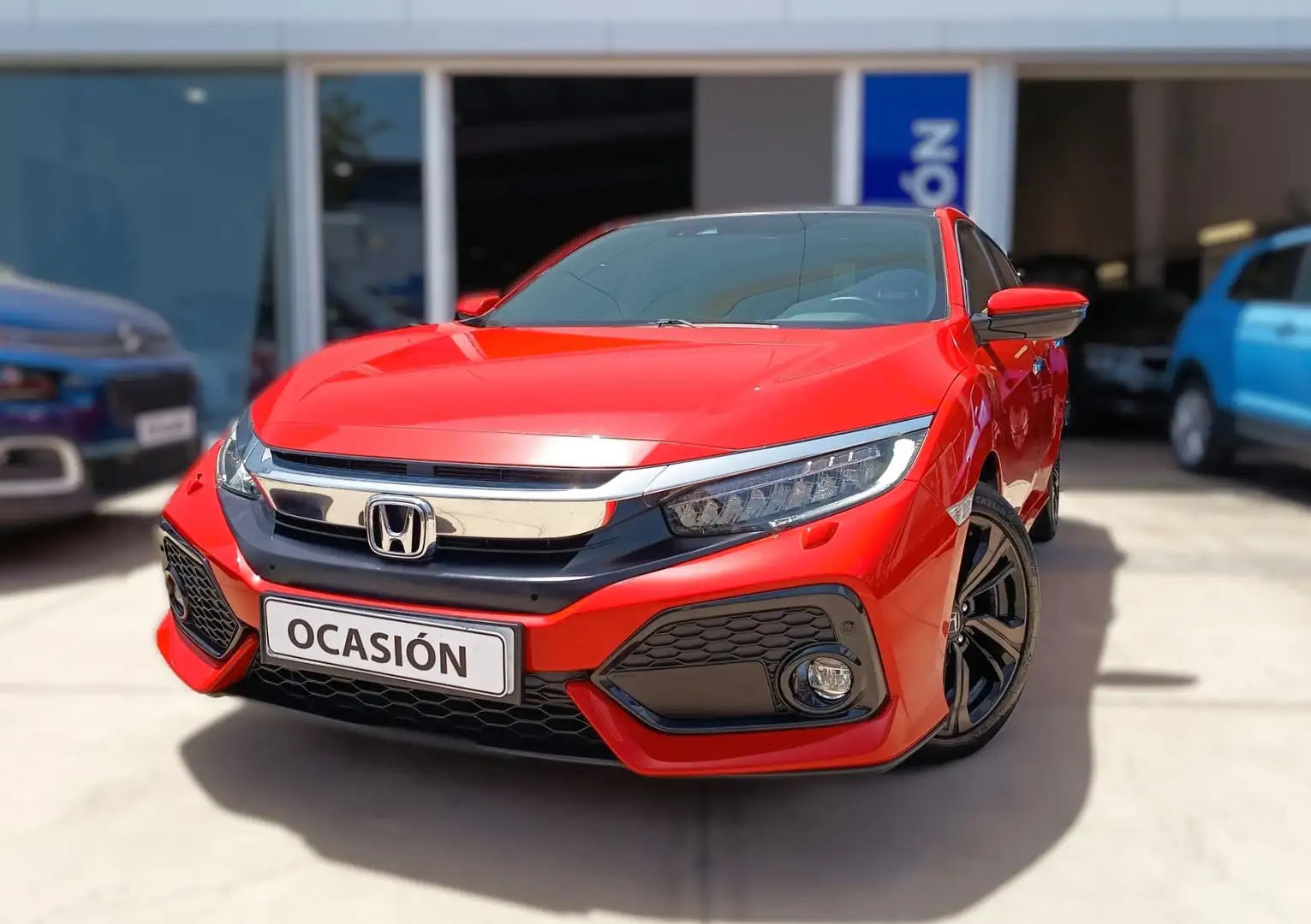 Honda Civic 1.5 VTEC Turbo Sport CVT Rojo - 1