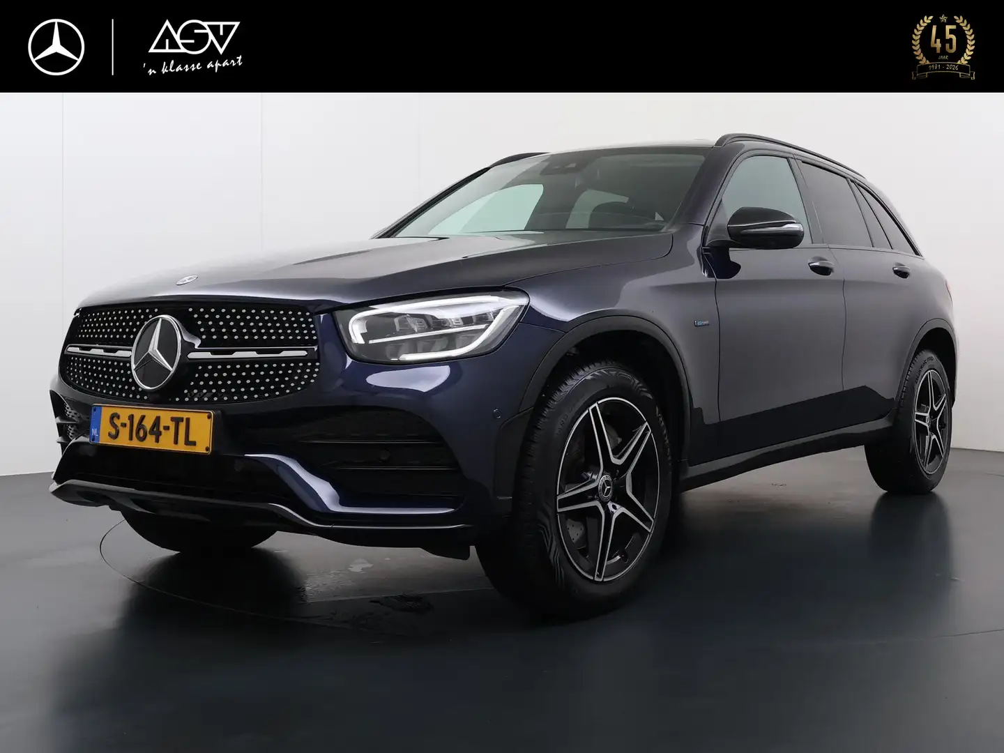 Mercedes-Benz GLC 300 300e 4MATIC AMG-Line | Trekhaak Wegklapbaar | Burm Blau - 1