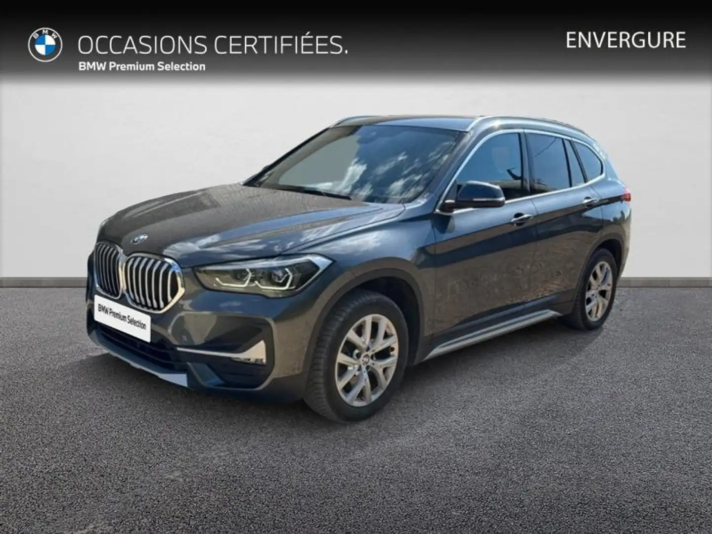BMW X1 xDrive20dA 190ch xLine Gris - 1