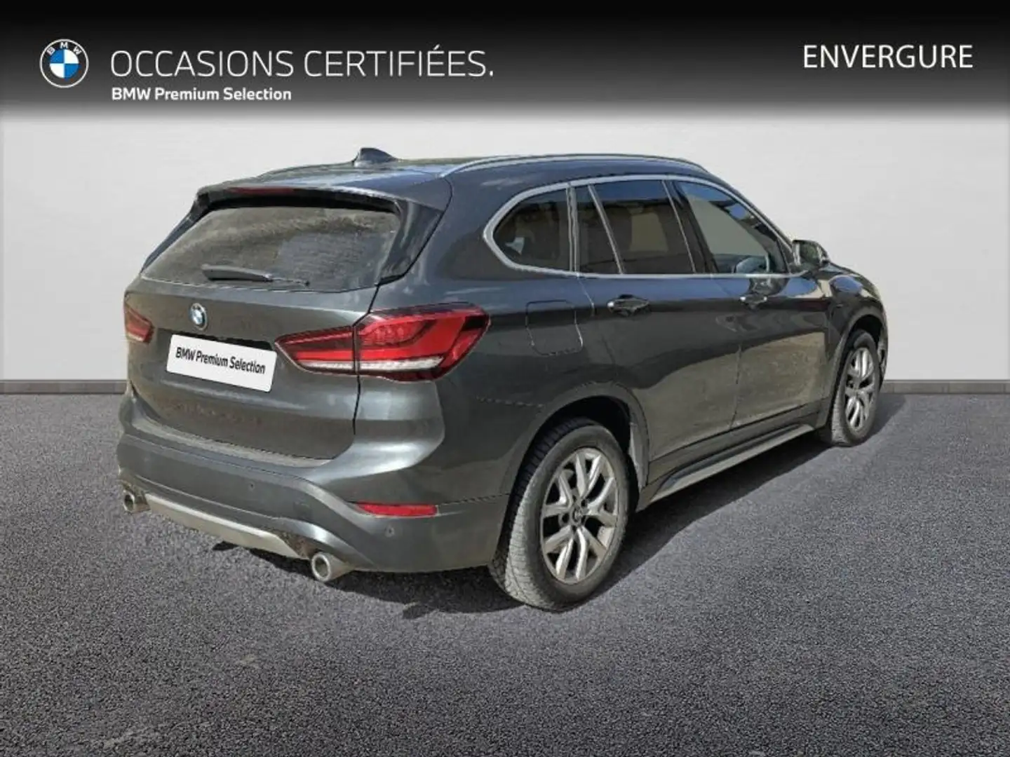 BMW X1 xDrive20dA 190ch xLine Gris - 2
