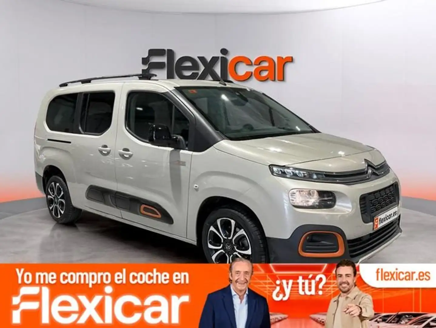 Citroen Berlingo Talla XL BlueHDi 100 S&S FEEL Beige - 1
