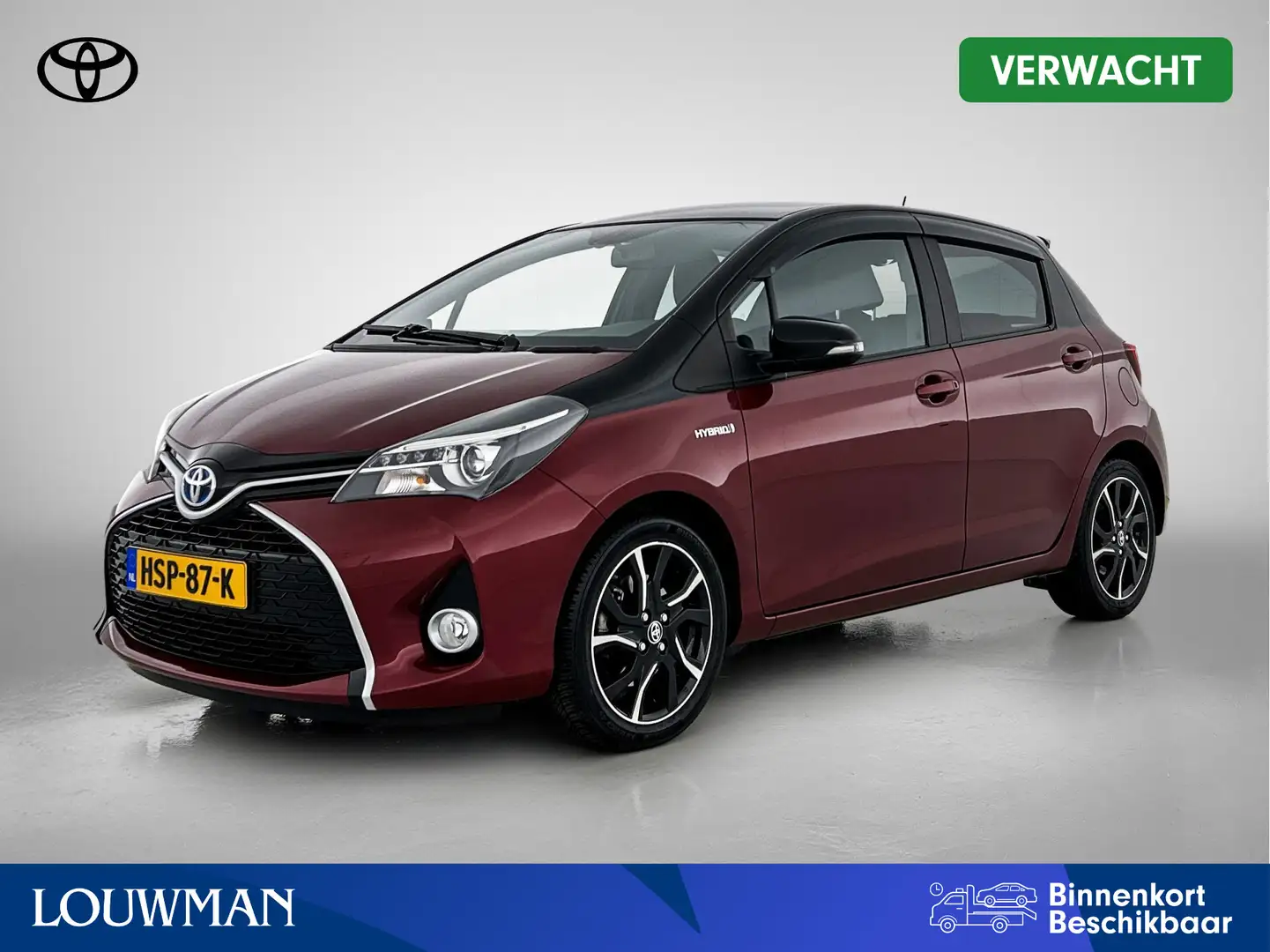 Toyota Yaris 1.5 Hybrid Bi-Tone Limited Rood - 1