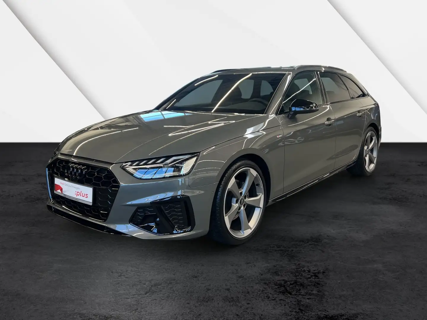 Audi A4 Avant 30 TDI S line Black Edition competition A... Gris - 2