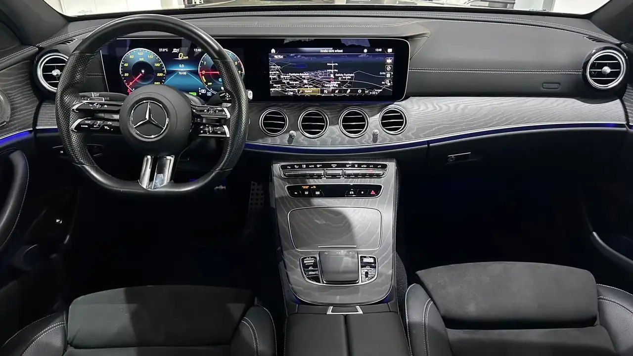 Mercedes-Benz E-Class de AMG-SPORTPAKET DIAMANT NIGHT BURMESTER, миниатюра 4