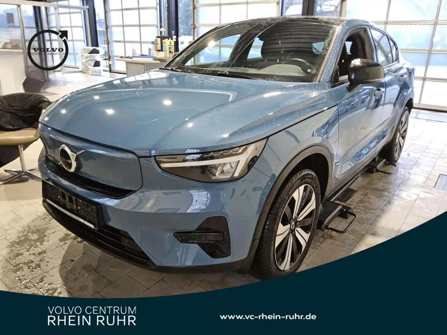Volvo C40 PURE ELECTRIC CORE WINTERPAK+STANDHZ+KAMERA+ Albastru - 1