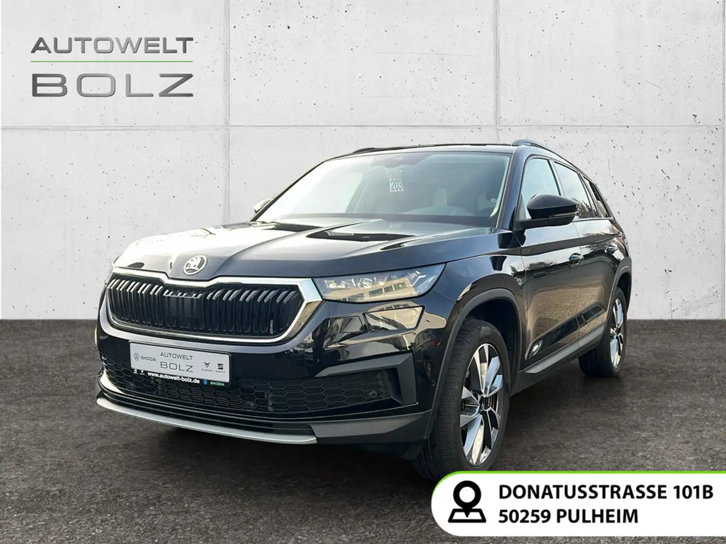 Skoda Kodiaq Tour 4x4 2.0 TDI Navi DigiCock Matrix ACC Schwarz - 1