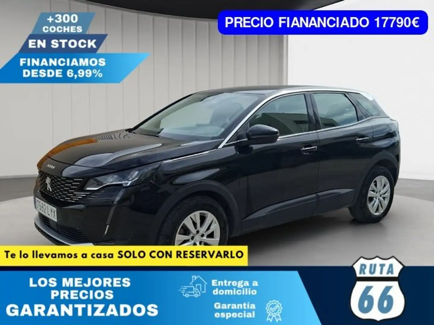 Peugeot 3008 1.5BlueHDi Active Pack S&S EAT8 130 Negro - 1