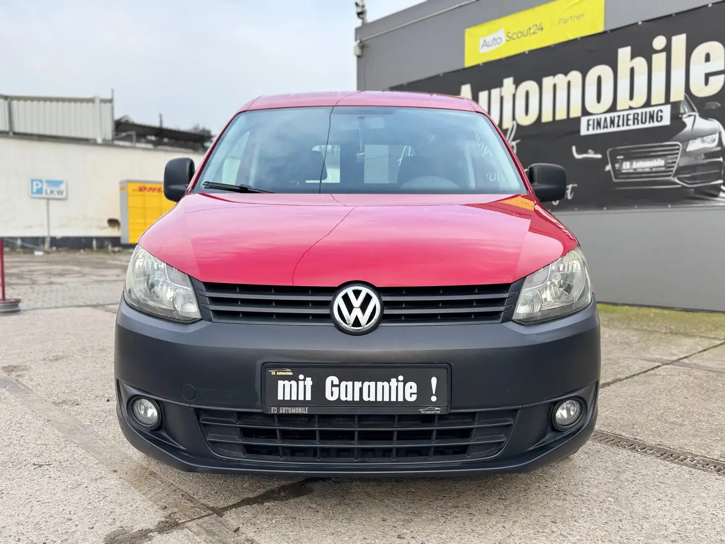 Volkswagen Caddy 1.6 TDI MIT GARANTIE! Rot - 2
