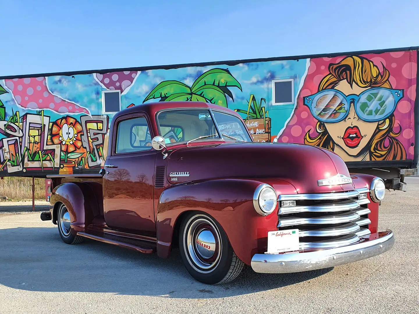 Chevrolet Chevy Van pick up 3100 Rojo - 2