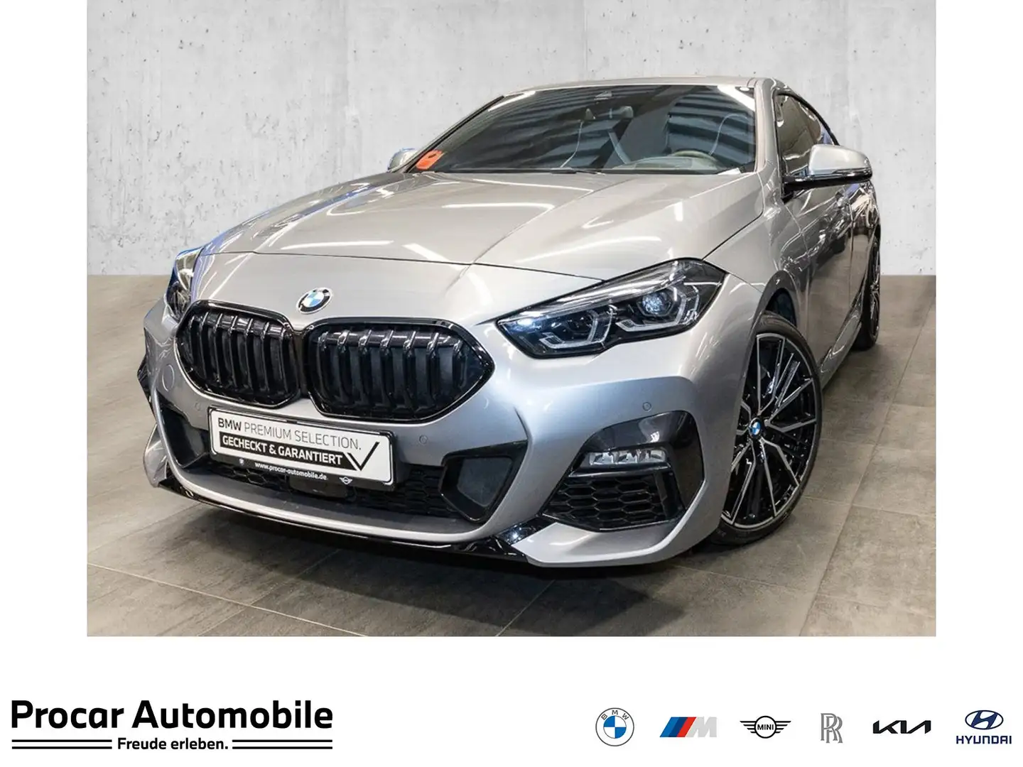 BMW 220 i Gran Coupé Sportpaket Head-Up HK HiFi DAB Grau - 1