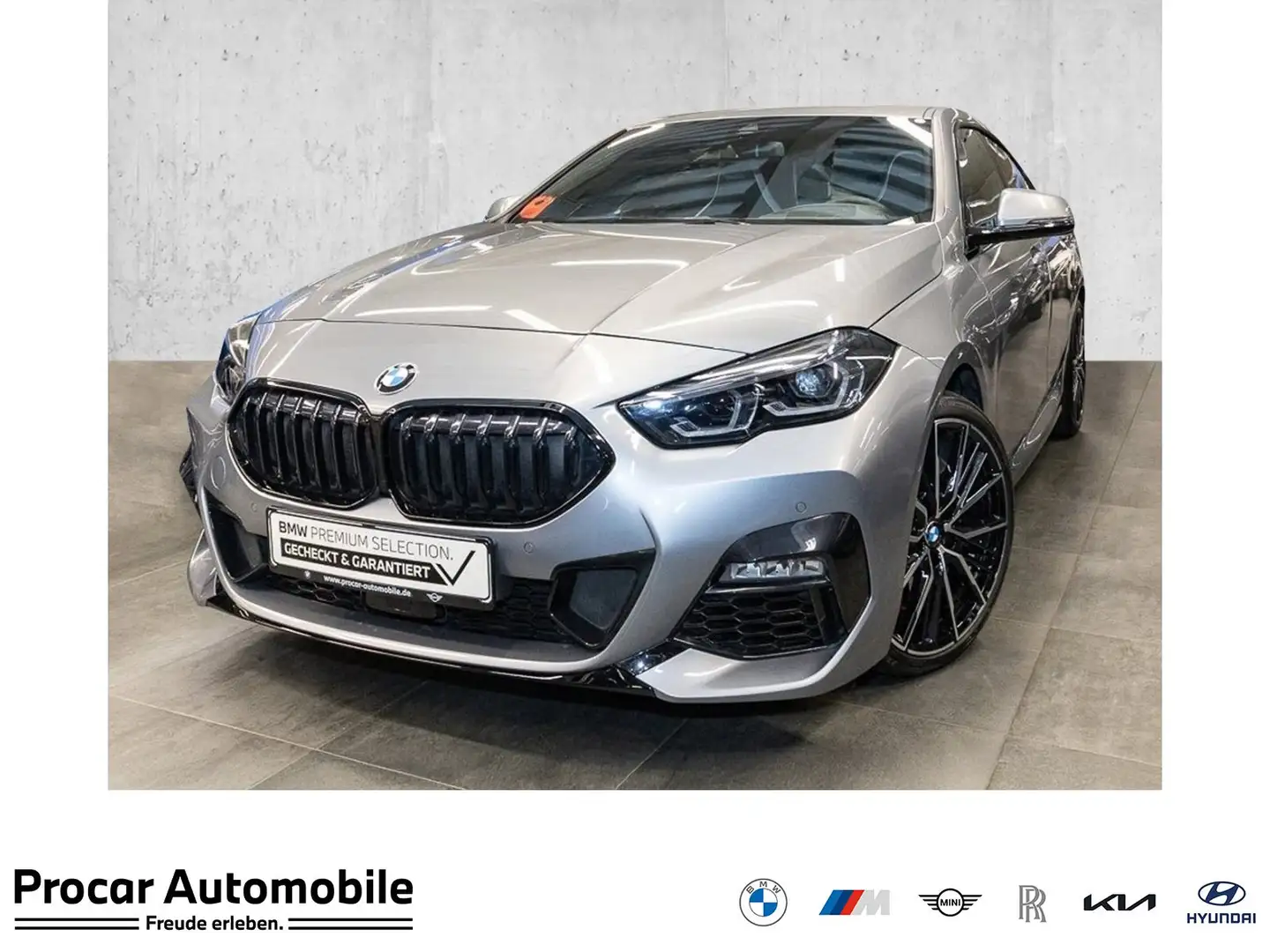 BMW 220 i Gran Coupé Sportpaket Head-Up HK HiFi DAB Grau - 1