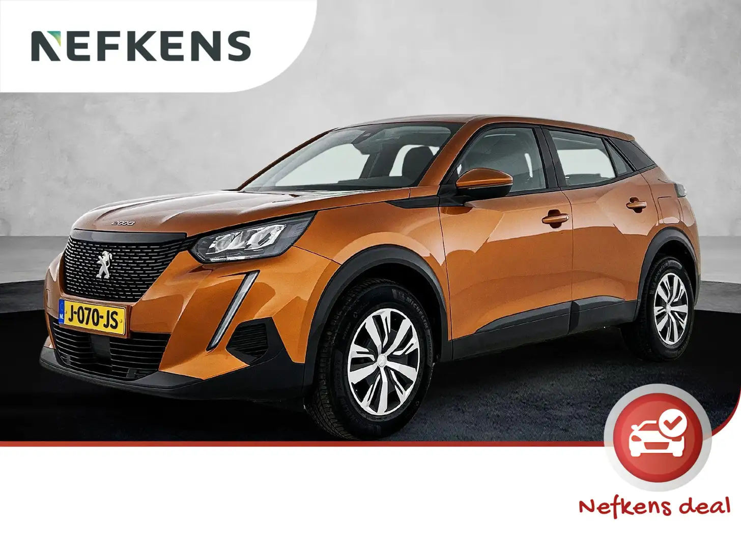 Peugeot 2008 SUV Active 100pk | Navigatie | Airco | Cruise Cont Orange - 1
