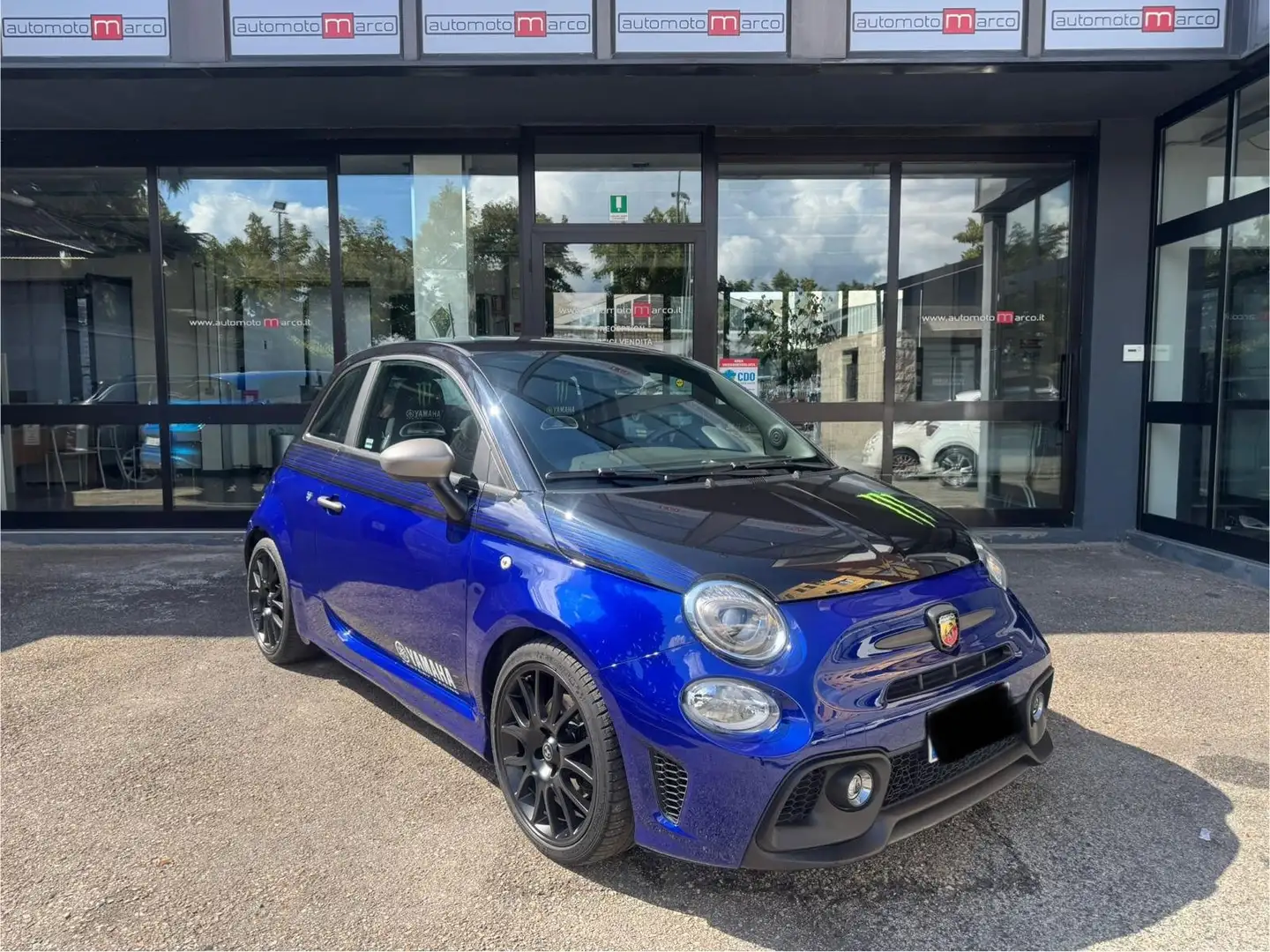 Abarth 595 595 2016 1.4 t-jet Monster Energy Yamaha 165cv Kék - 1