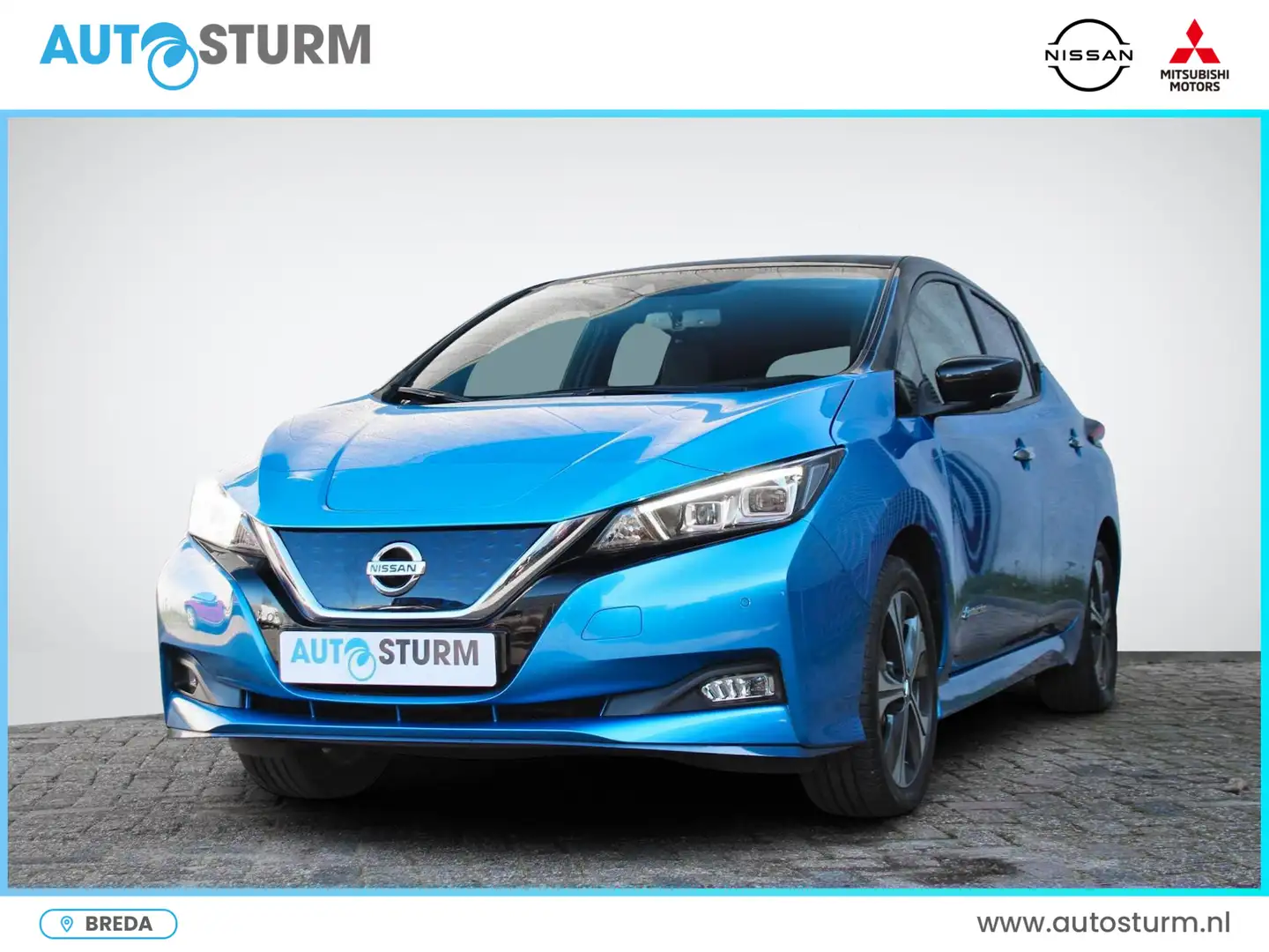 Nissan Leaf 3.Zero Limited Edition 62 kWh / PRIJS = RIJKLAAR! Blue - 1