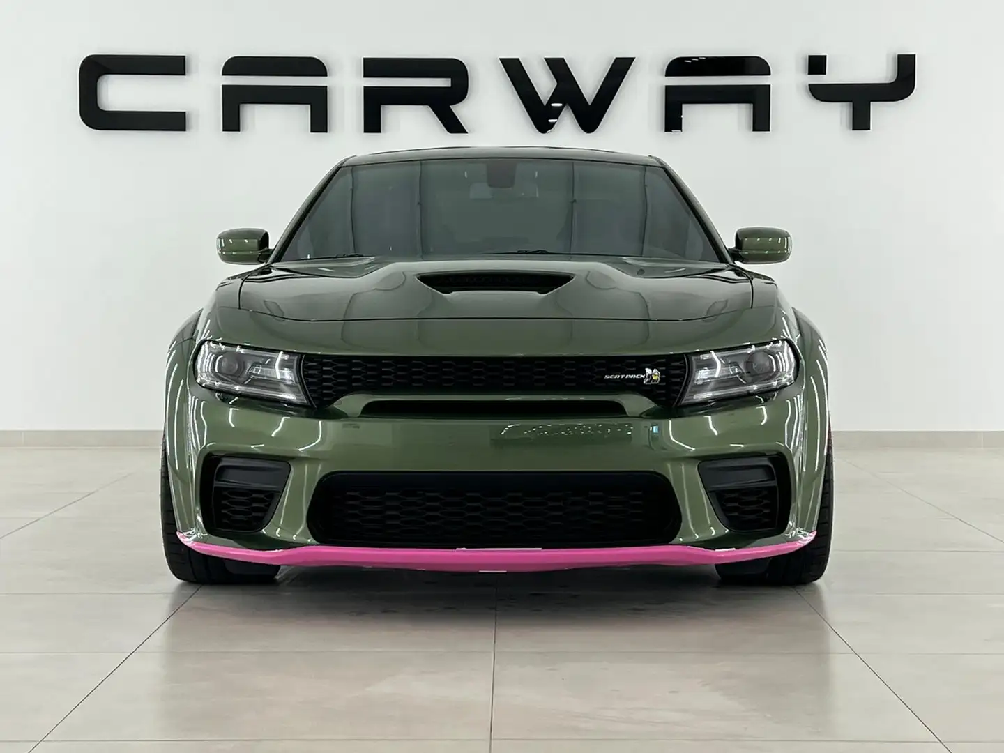 Dodge Charger 6.4 V8 392 Scatpack Widebody DEMO-WAGEN Verde - 2