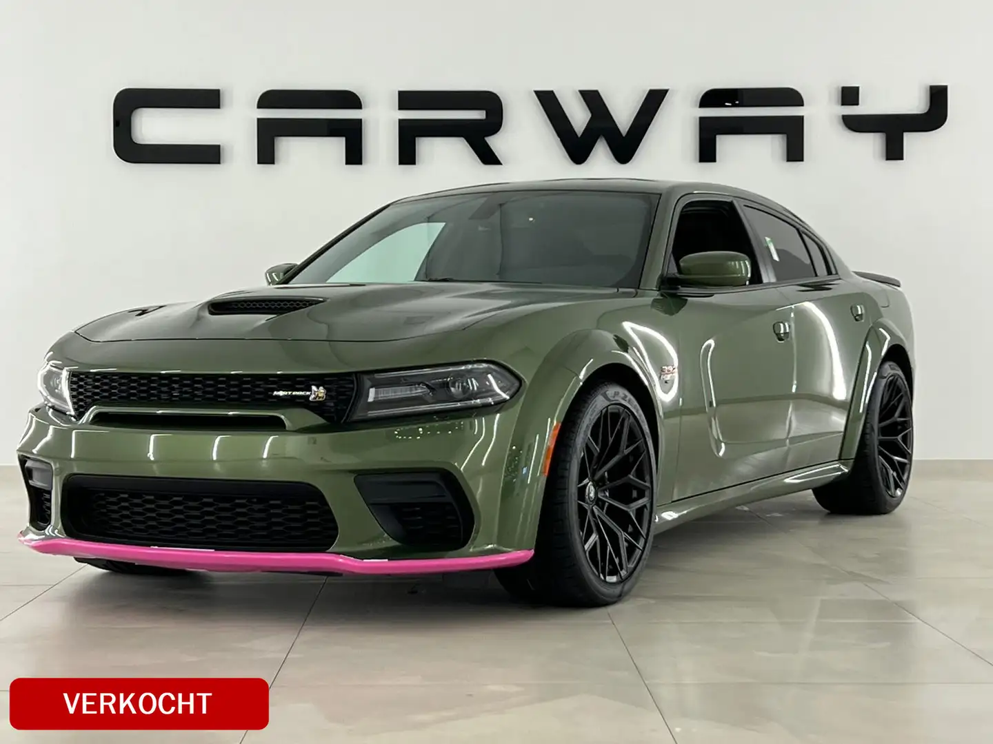 Dodge Charger 6.4 V8 392 Scatpack Widebody DEMO-WAGEN Verde - 1