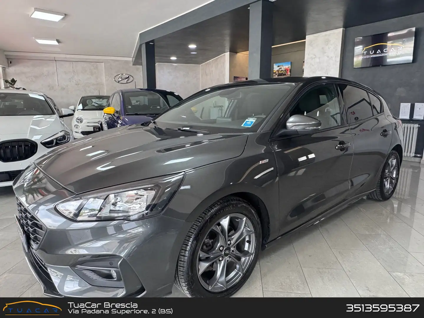 Ford Focus ST Line 1.0 EcoBoost mHEV Grigio - 1