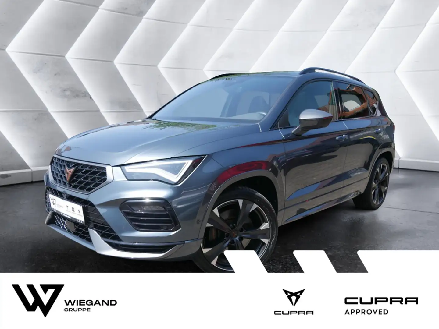 CUPRA Ateca 2.0 TSI 4Drive ACC FACEL. LED PANO 360° Grau - 1