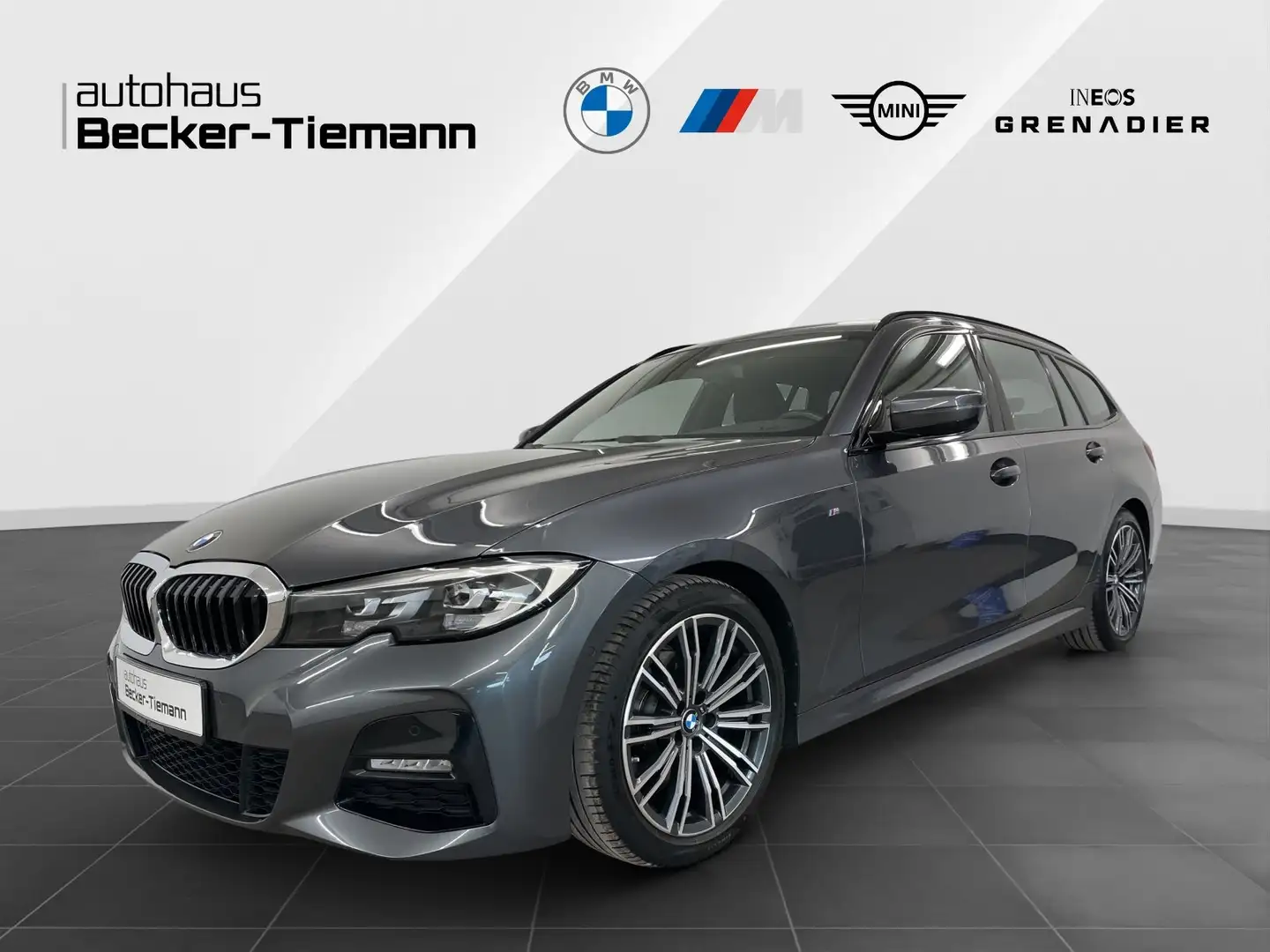 BMW 320 d A Tour,M Sportpaket,AHK,Lordosenstütze,etc. Grigio - 1