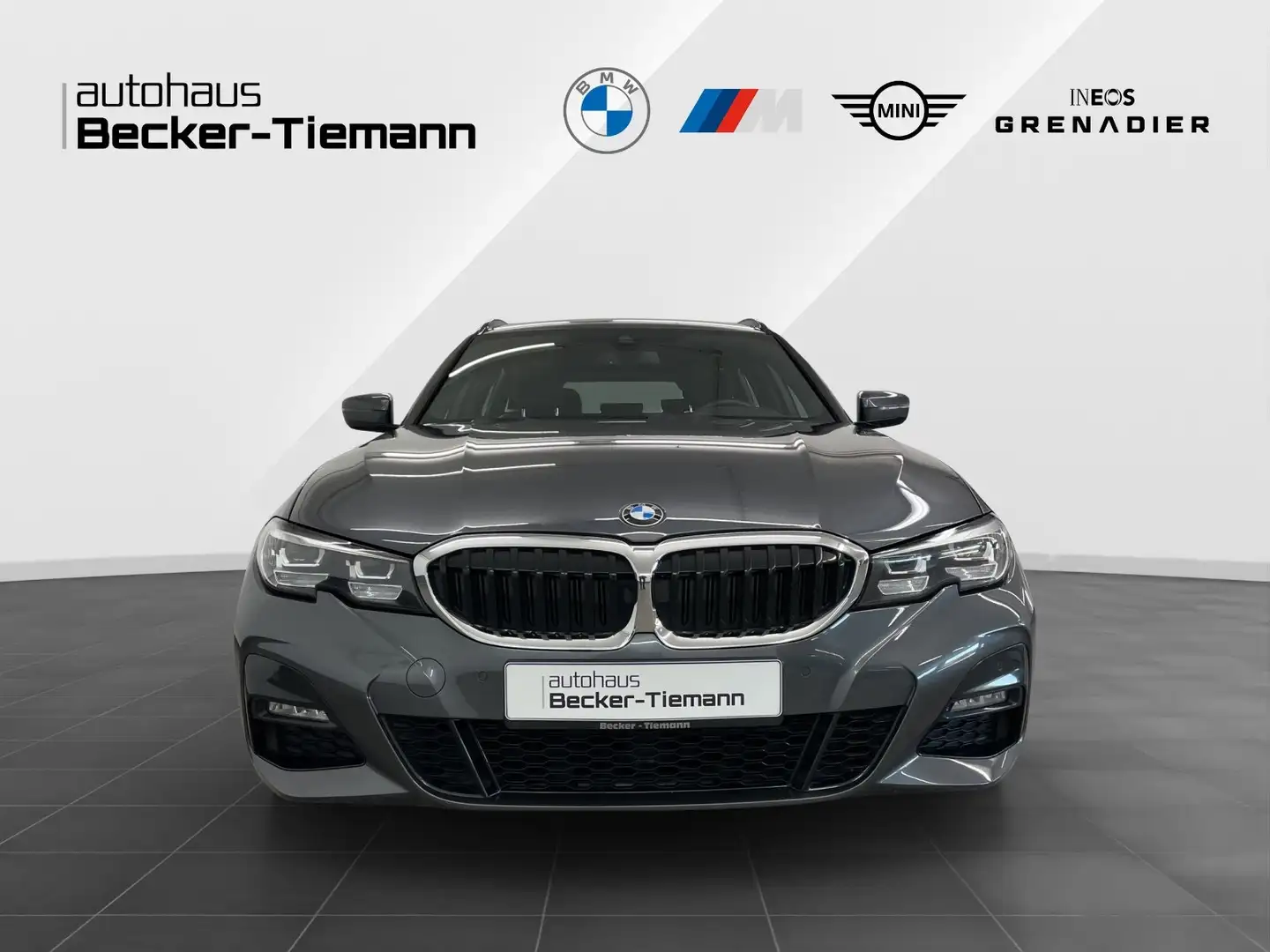 BMW 320 d A Tour,M Sportpaket,AHK,Lordosenstütze,etc. Grigio - 2