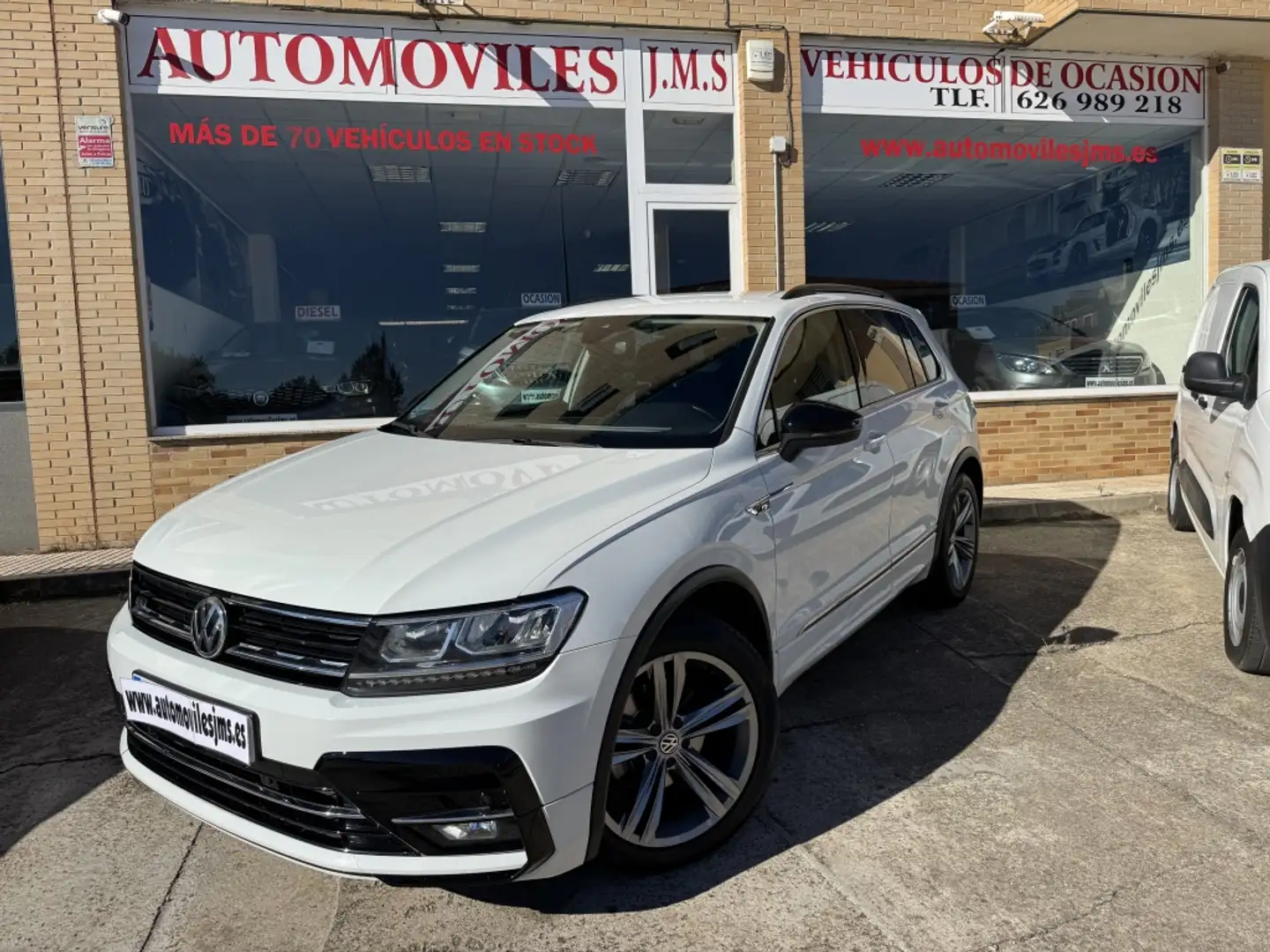 Volkswagen Tiguan 2.0TDI R-Line DSG 110kW Blanc - 1