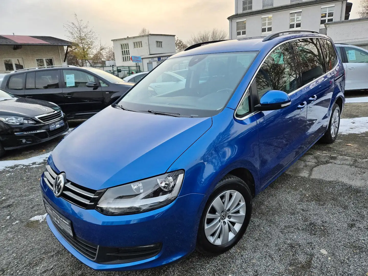 Volkswagen Sharan Comfortline / 7 Sitzer Blau - 2