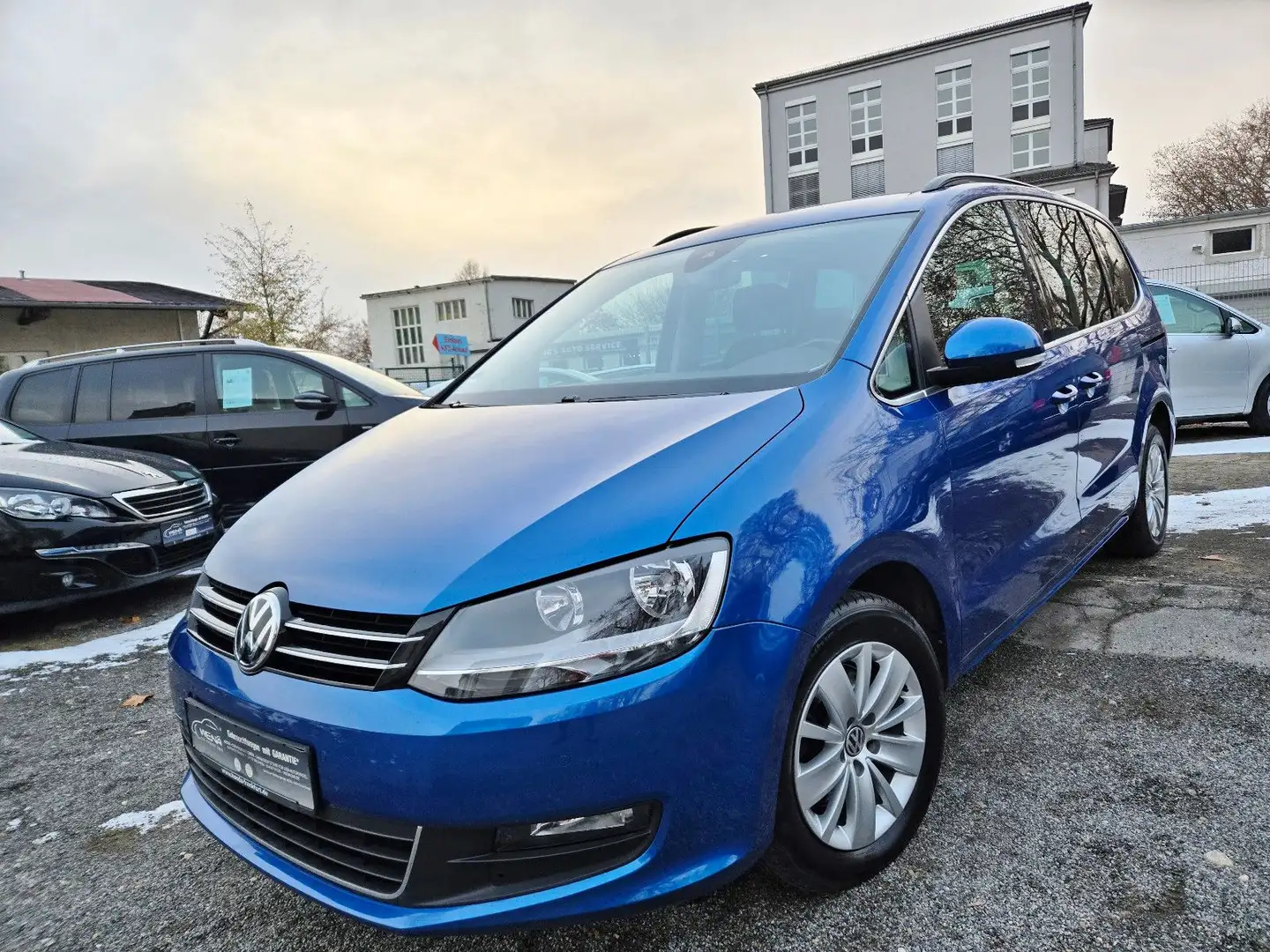 Volkswagen Sharan Comfortline / 7 Sitzer Blau - 1