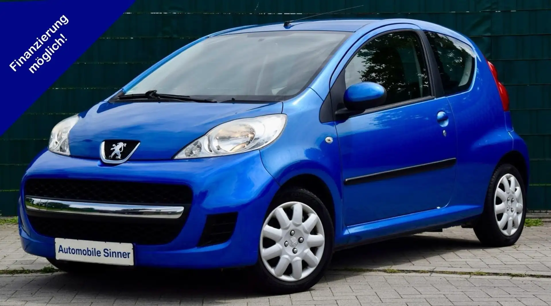 Peugeot 107 1,0l Filou+ Isofux+ Gepflegt+ Garagenwagen+ TÜV plava - 1