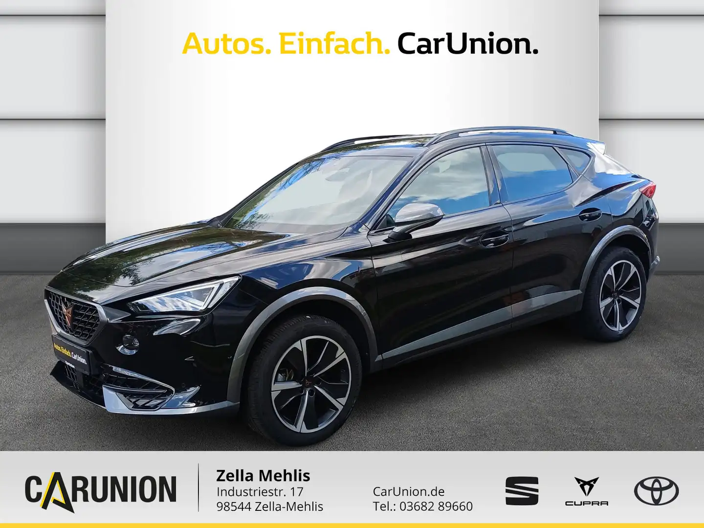CUPRA Formentor 1.5 TSI DSG*AHK*MatrixLED*NAVI L*SZH* Schwarz - 1