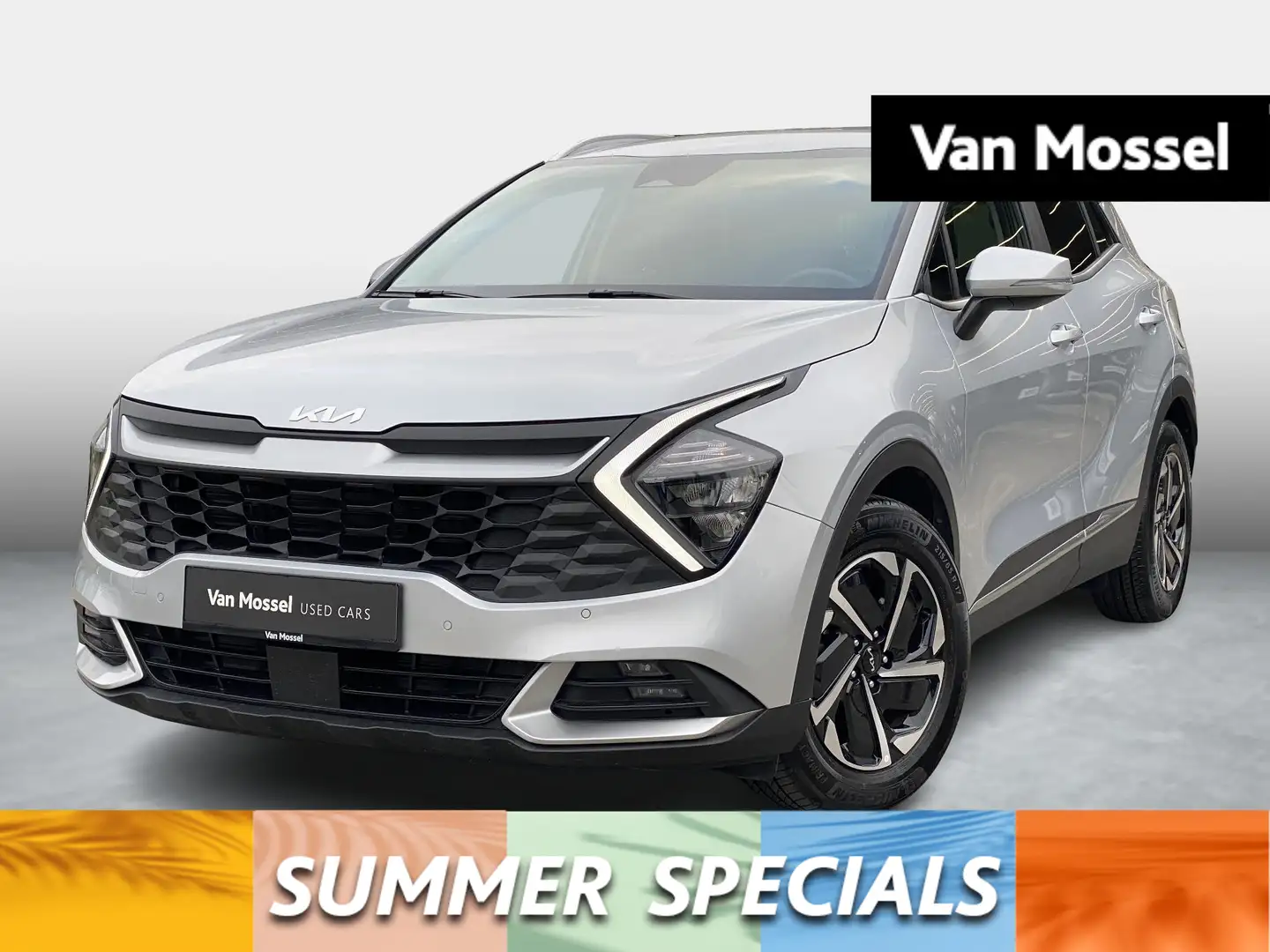 Kia Sportage Pulse 1.6 T-GDi 48V 7DCT + techno pack Kia Sportag Zilver - 1