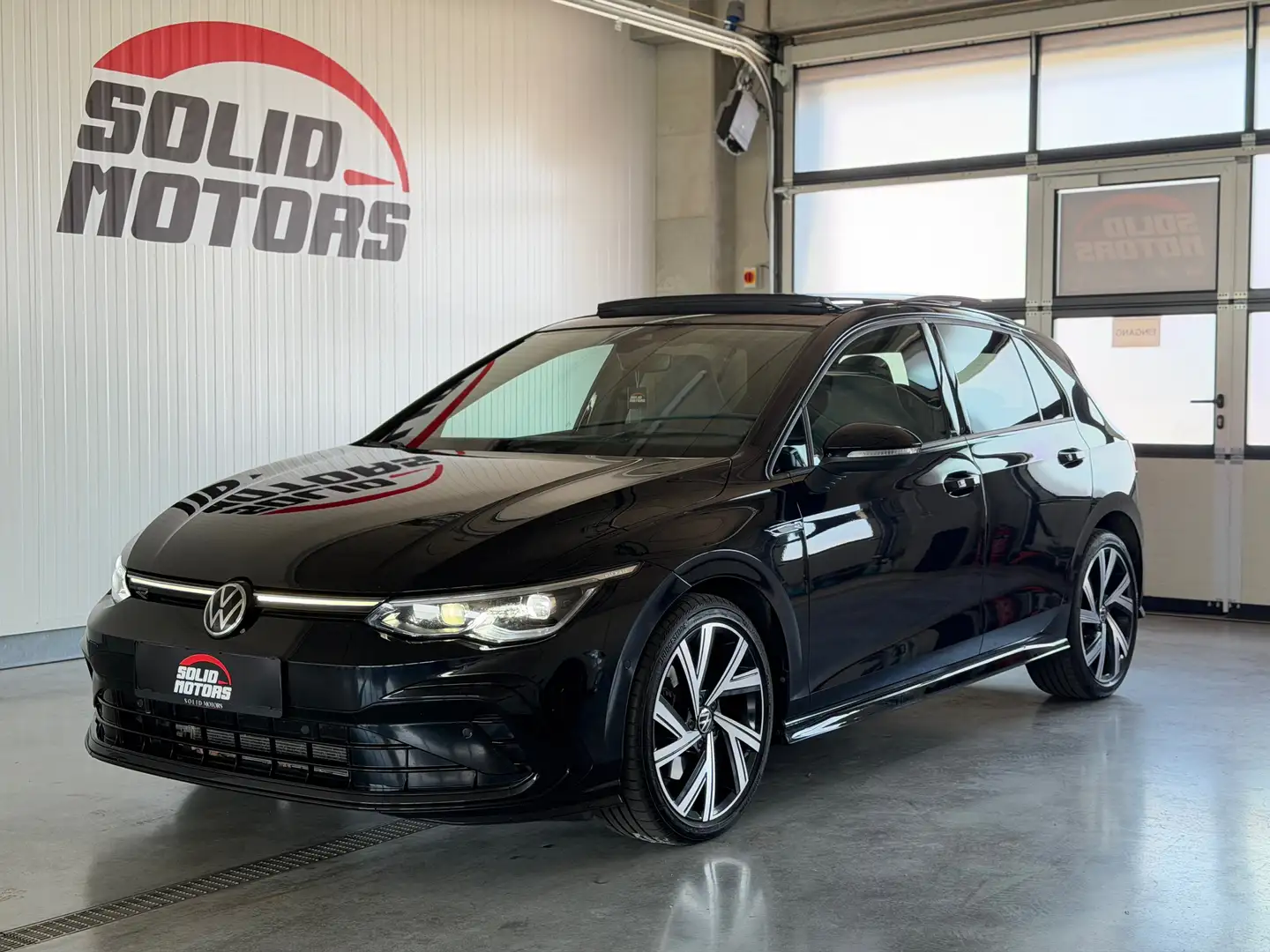 Volkswagen Golf R-Line/Virtual/Pano/HUD/ACC/Spurhalte/Totwinkel/ Schwarz - 1