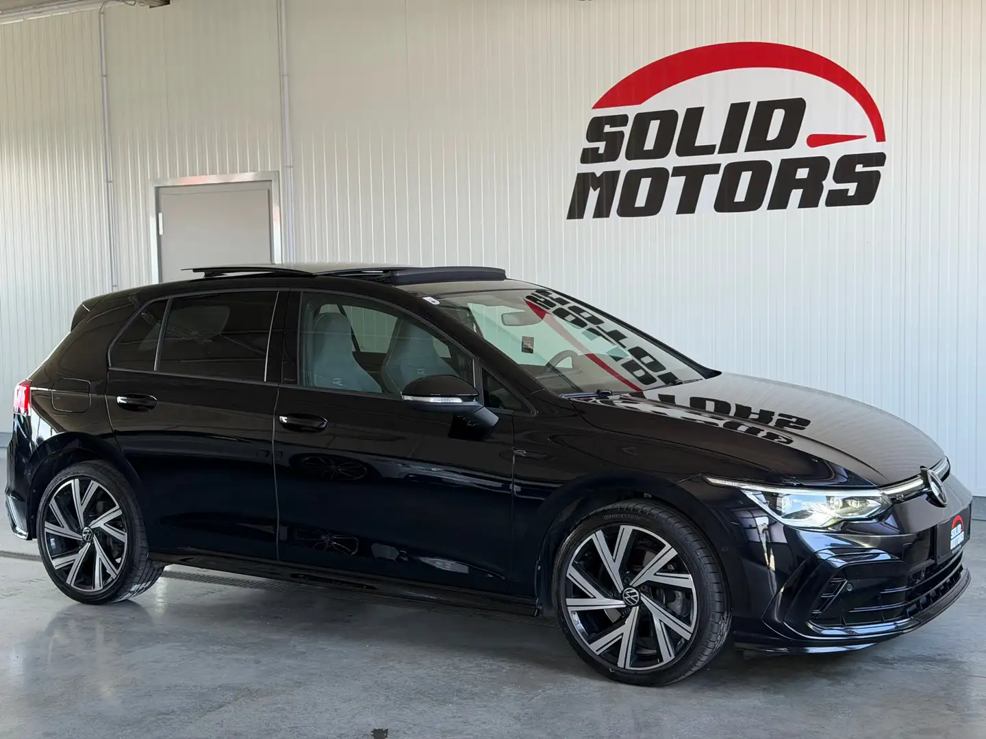 Volkswagen Golf R-Line/Virtual/Pano/HUD/ACC/Spurhalte/Totwinkel/ Schwarz - 2