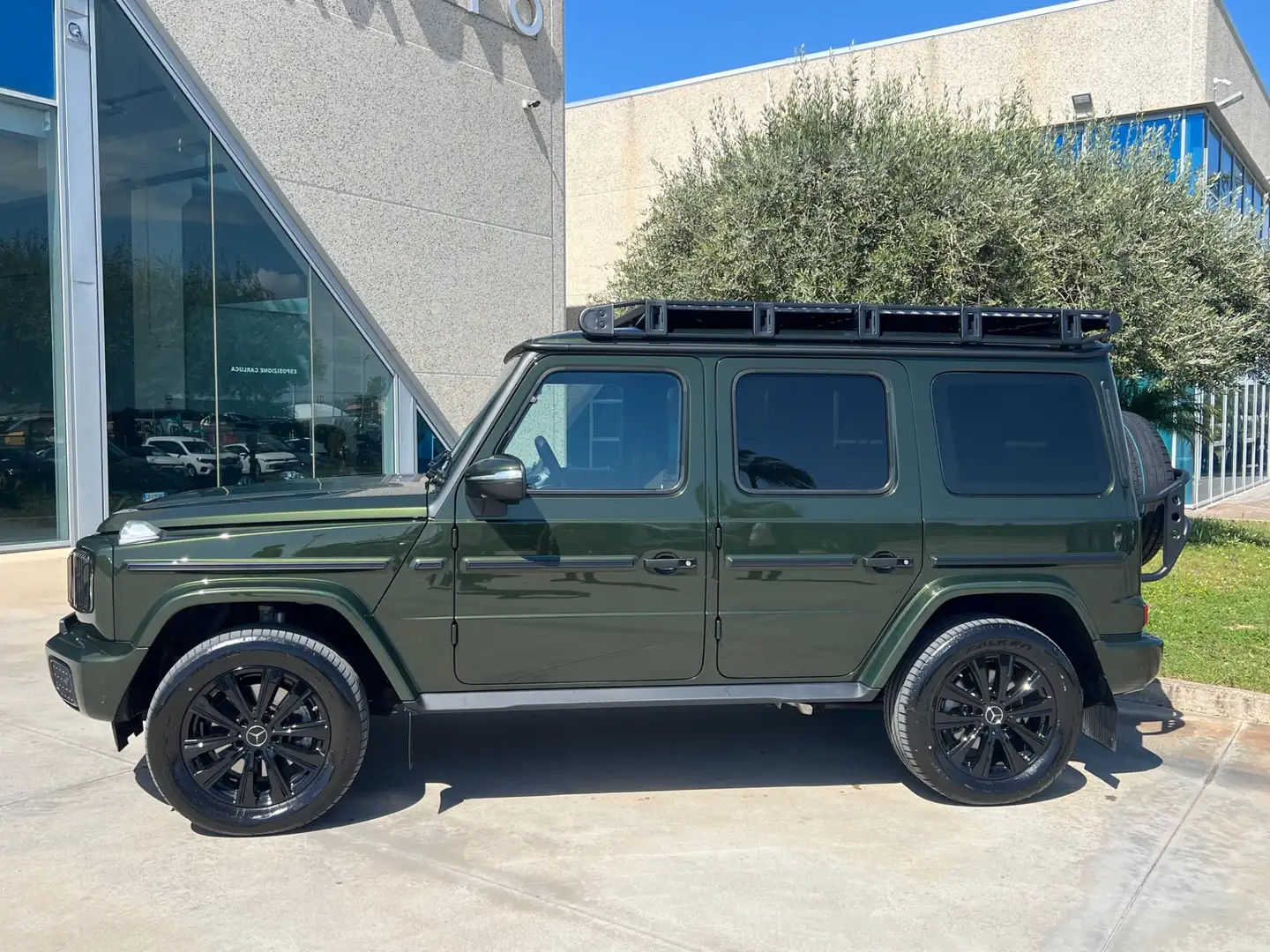Mercedes-Benz G 450 d Professional possibilità noleggio no scoring Grün - 2