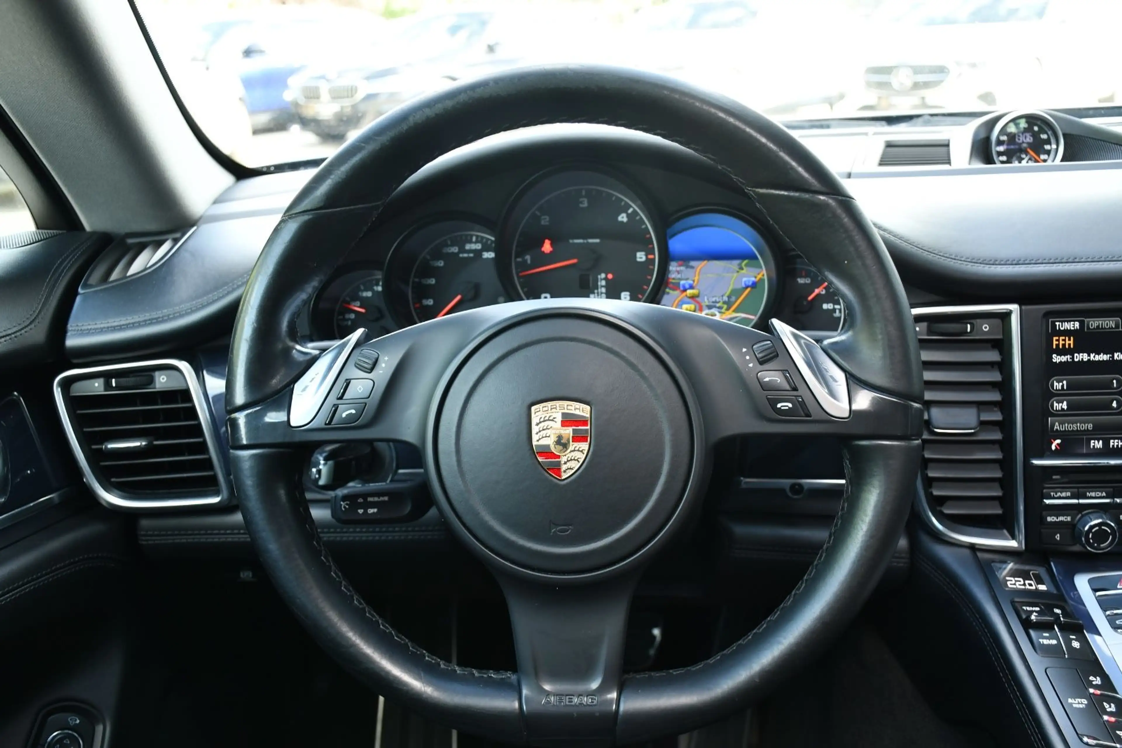 Porsche Panamera Diesel 3.0 Sport Chrono TV Black — photo 15