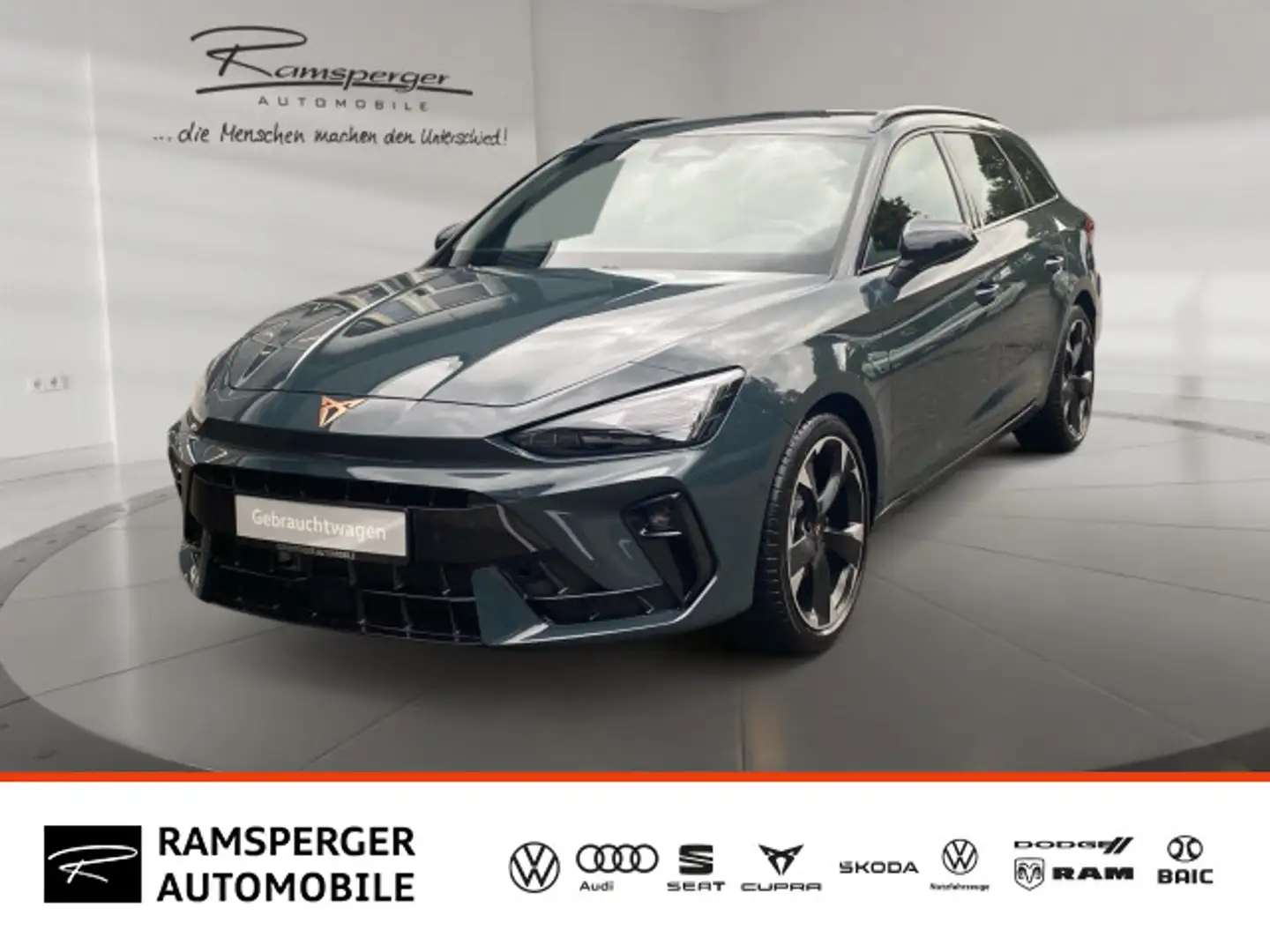 CUPRA Leon Sportstourer 1.5 eTSI LED/Assist/Kamera/uvm Bleu - 1