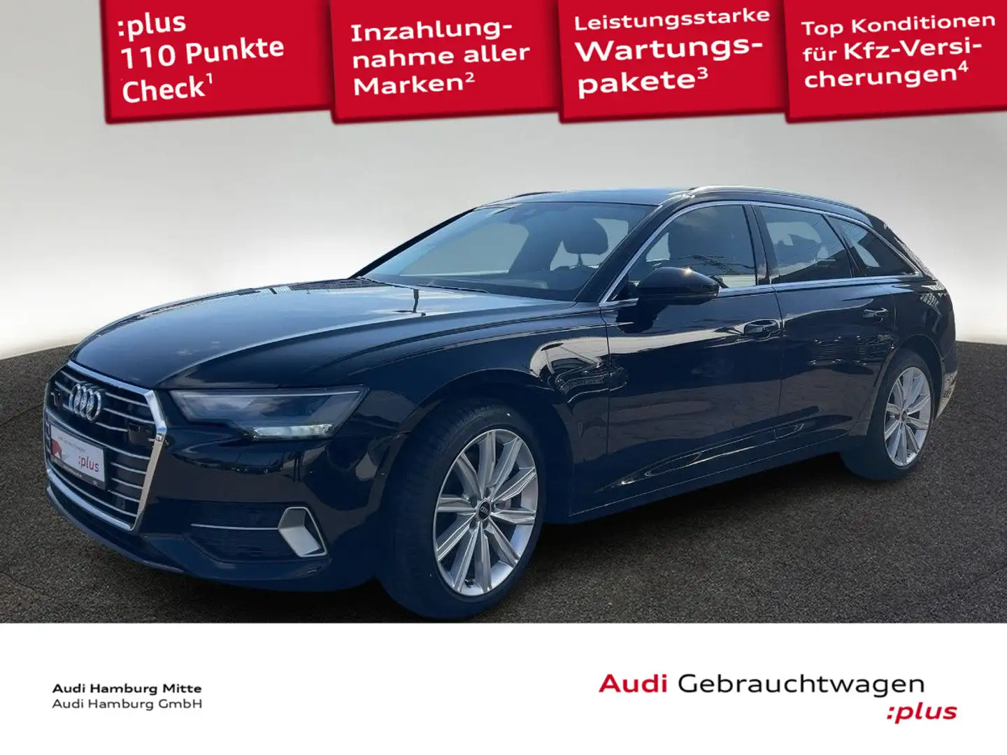 Audi A6 45 TFSI sport S tronic Pano Virtual Sit Schwarz - 1