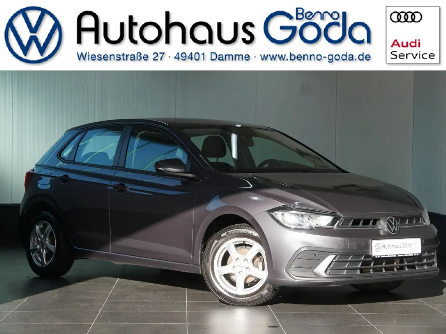 Volkswagen Polo Fresh 1.0 59kW 5-Gang Bluetooth LED Klima Grijs - 1