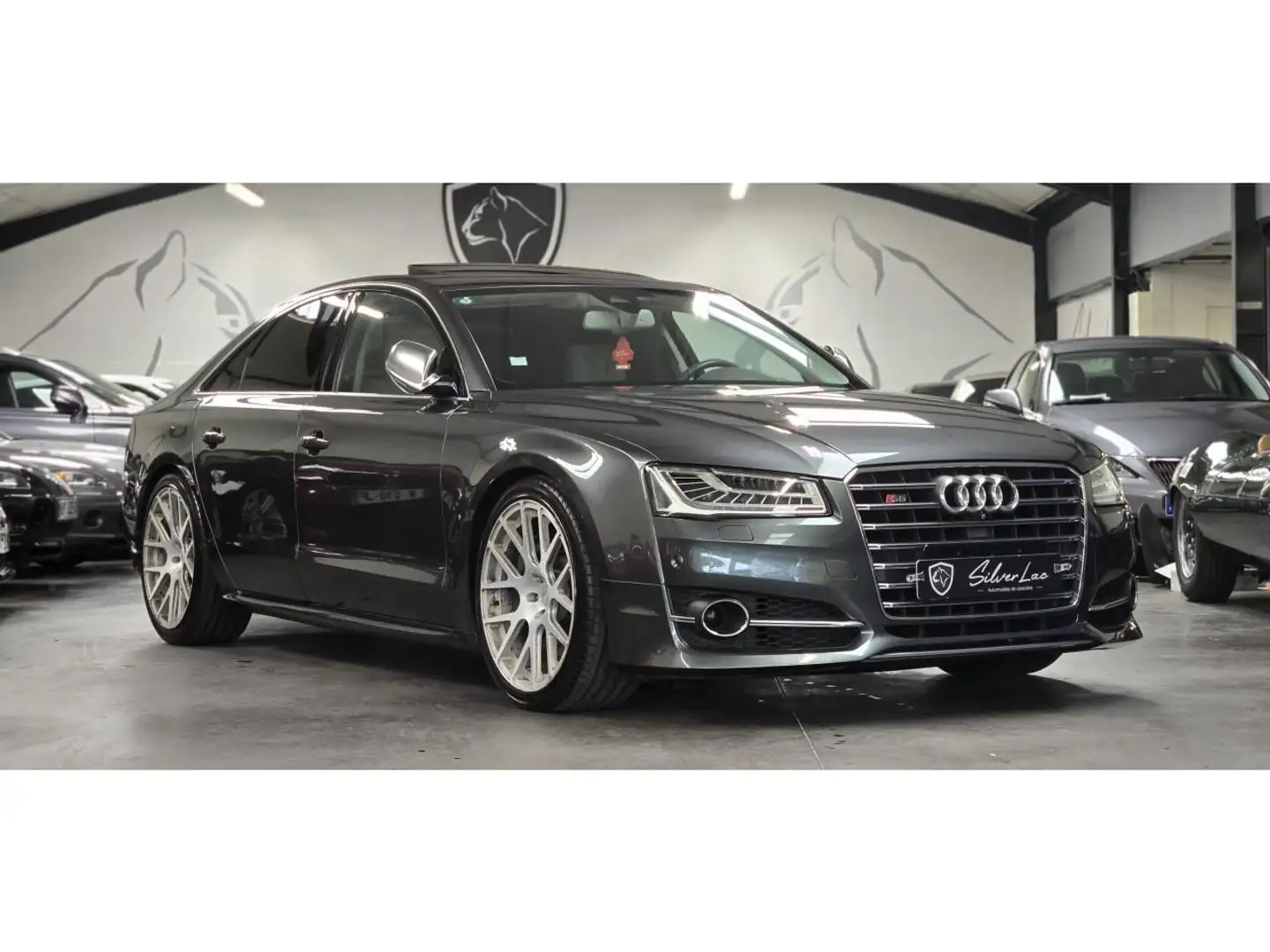 Audi A8 QUATTRO SPORT 4.0 V8 TFSI 520 TIPTRONIC PHASE 2 / SUPER ETAT GENERAL Grau - 1