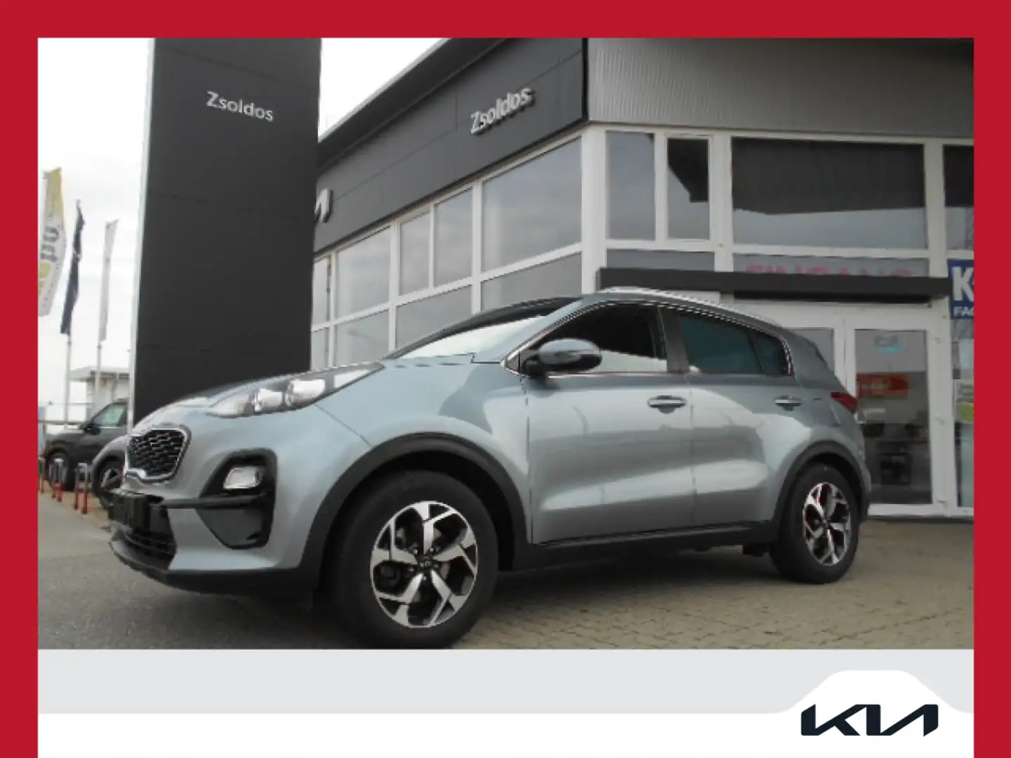 Kia Sportage 1,6 CRDI SCR MHD Silber Silber - 1