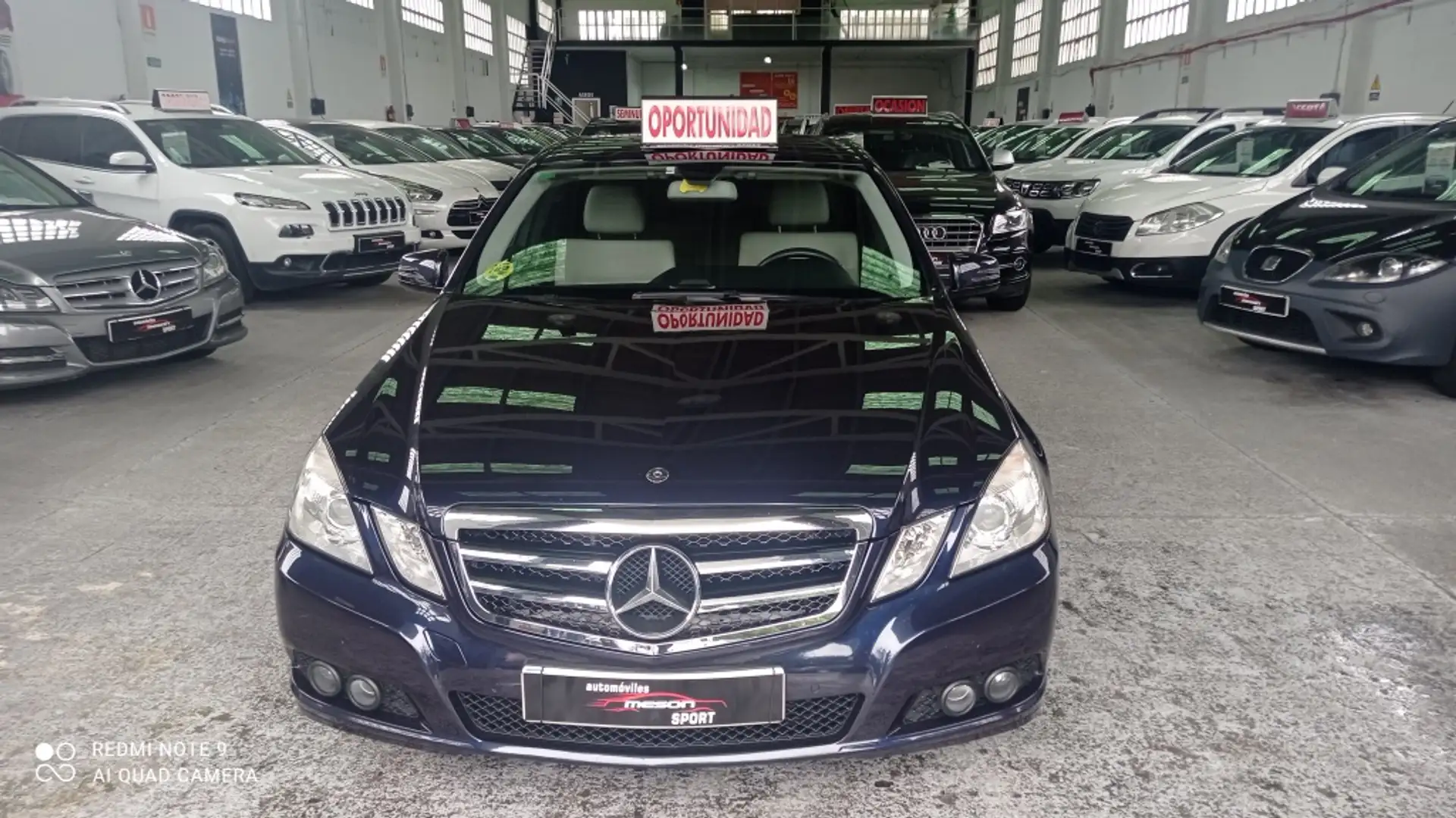 Mercedes-Benz E 220 220CDI BE Aut. Negro - 1
