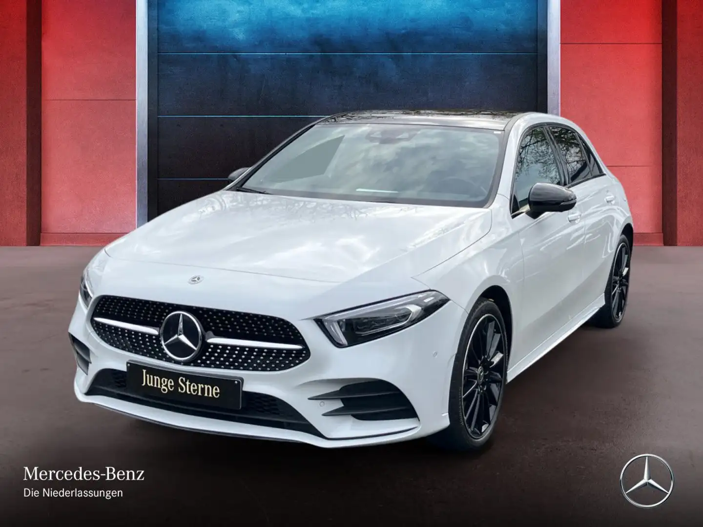 Mercedes-Benz A 250 e AMG+NIGHT+PANO+360°+MULTIBEAM+BURMESTER Weiß - 2