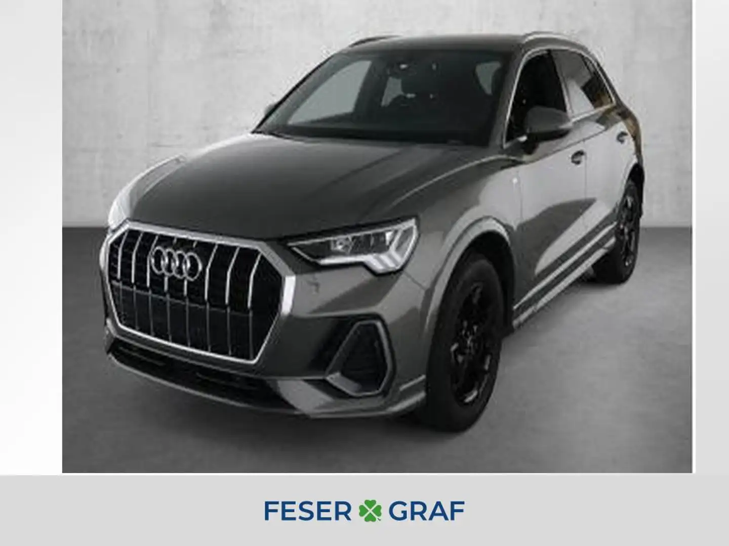 Audi Q3 35 TFSI 2x S line ACC AHK LED Navi PDC Sitzh. Grau - 1