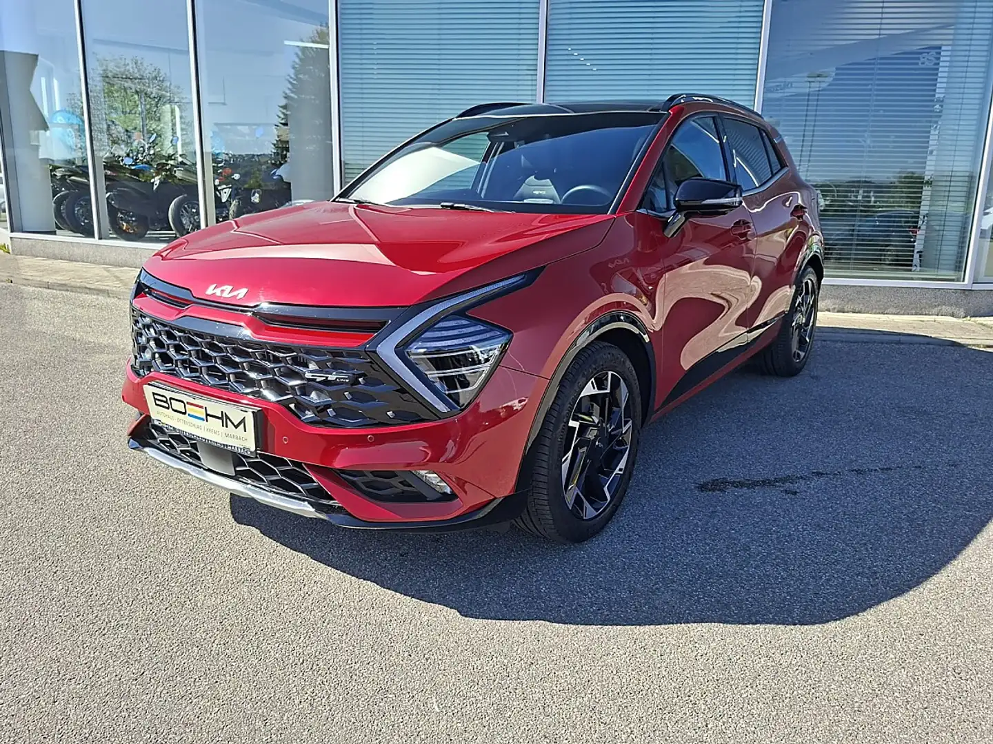 Kia Sportage 1,6 TGDI 48V GT-Line DCT AHV  "Eintauschbonus 2... Rot - 1