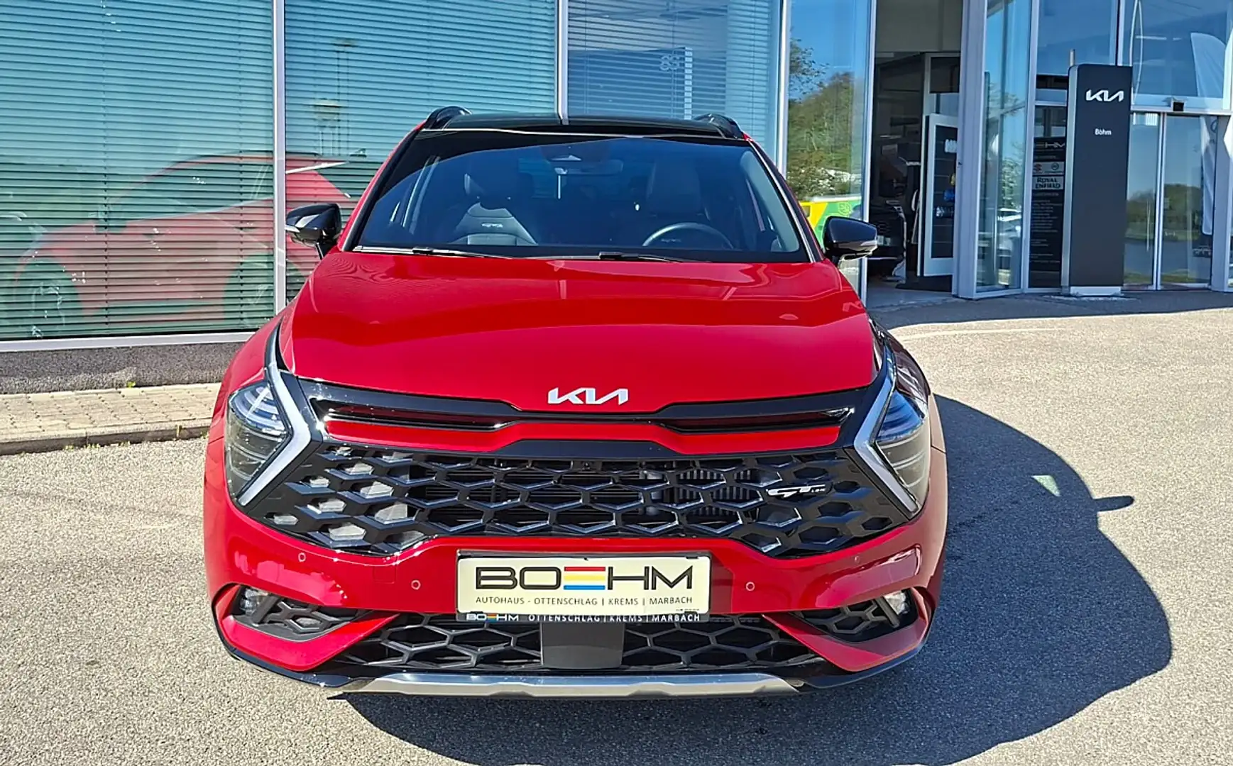 Kia Sportage 1,6 TGDI 48V GT-Line DCT AHV  "Eintauschbonus 2... Rot - 2