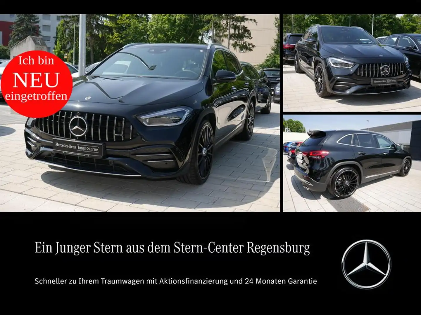 Mercedes-Benz GLA 35 AMG 4MATIC SHD MBUX Wide MBeam Burm AHK Schwarz - 1