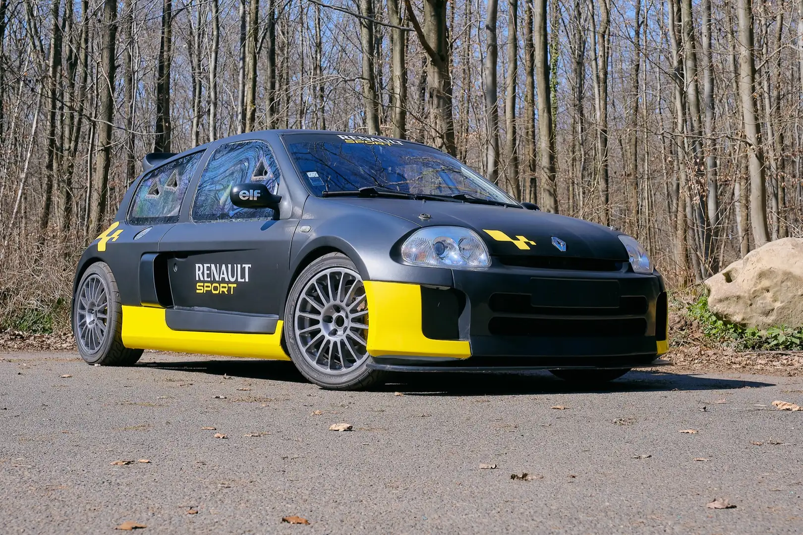 Renault Clio V6 RENAULT SPORT track/rally car crna - 1