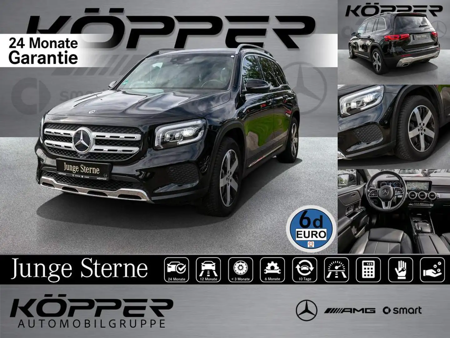 Mercedes-Benz GLB 200 d Progressive LED Kamera MBUX Special Zwart - 1