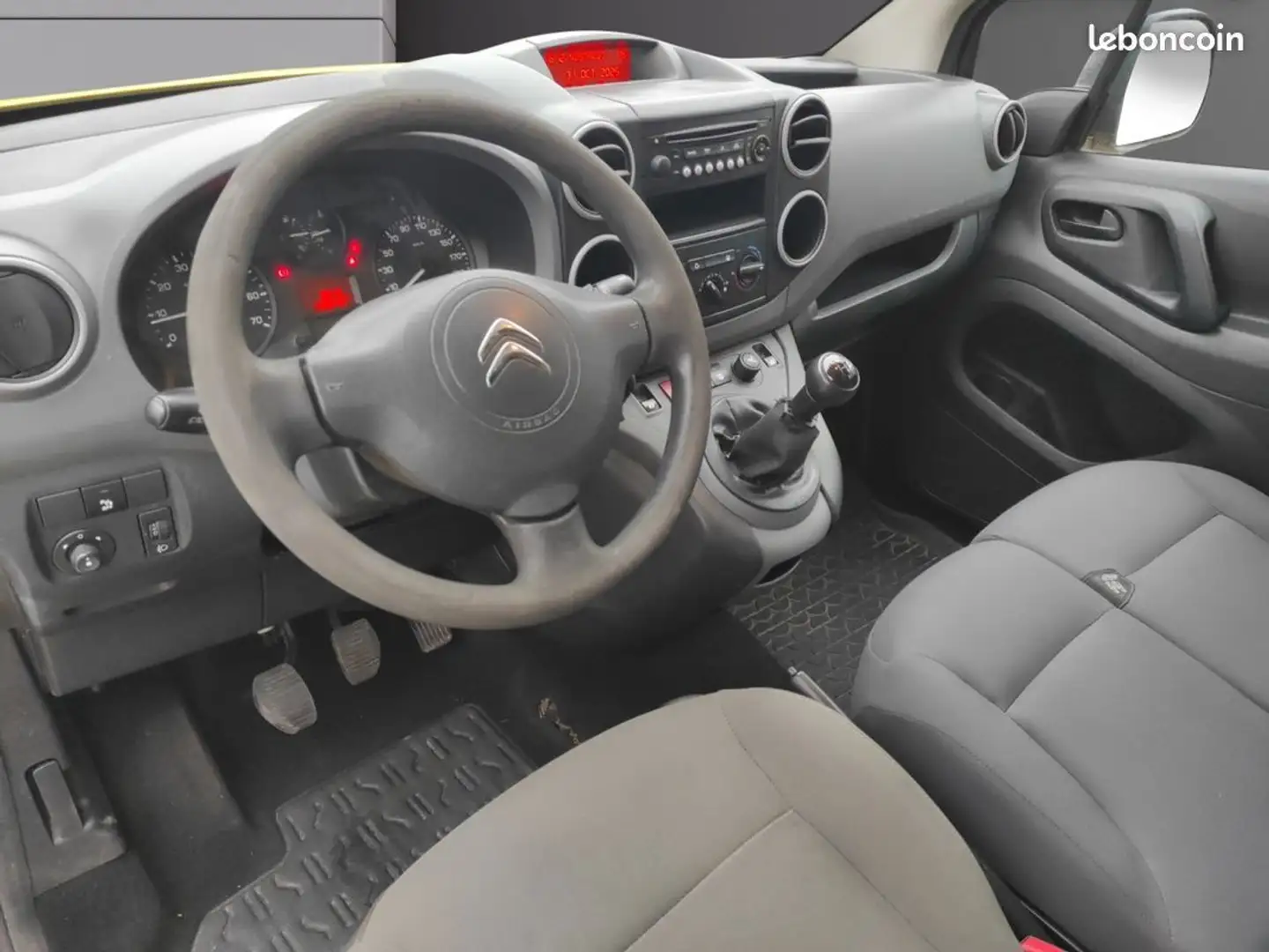 Citroen Berlingo FOURGON L1 HDi 75 ch 3 Places 625 KG Confort Garantie 12 mois Jaune - 2