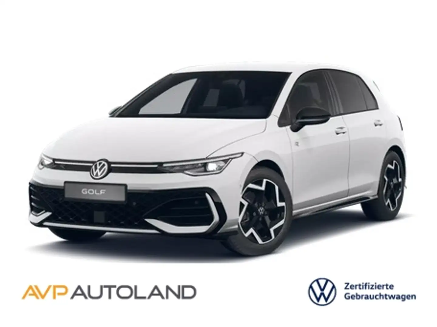 Volkswagen Golf VIII 2.0 TDI DSG R-Line BLACK STYLE | NAVI Weiß - 1